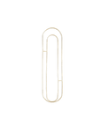 Modern Brass Wreath - Oval
